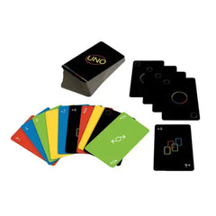 UNO Black Edition all-black minimalist design card game