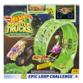 Hot Wheels Monster Trucks Glow in the Dark Epic Loop Challenge