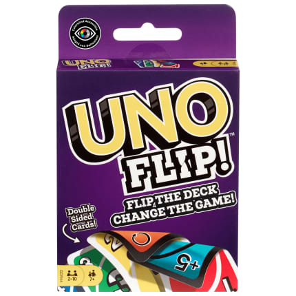 UNO Flip double-sided card game box Pakistan Toyland