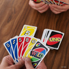 UNO card game gameplay action cards skip reverse draw two wild