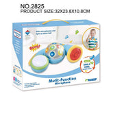 Multi Functional Microphone - Blue (MP3/Mobile Cable)