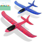 Foam Glider Airplane Toys Aircraft Hand Throwing Planes 13.5" Flying Aeroplane Model Outdoor Sports Toys