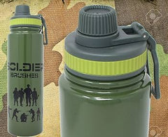 Vacuum Insulated Thermosteel Water Bottle, Army Green Color