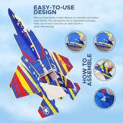 Airplane glider jet rechargeable