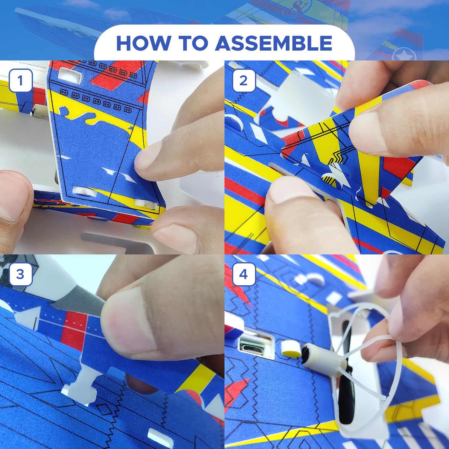 Airplane glider jet rechargeable