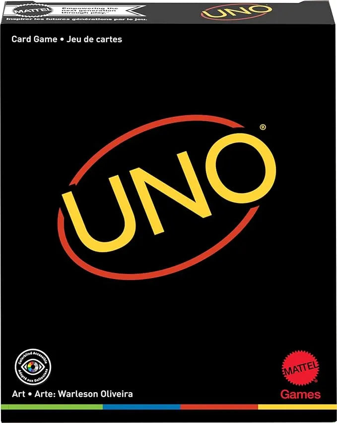 UNO Black Special Edition premium card game box Pakistan Toyland