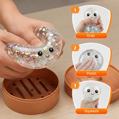 Viral Glitter Squishy Dumpling