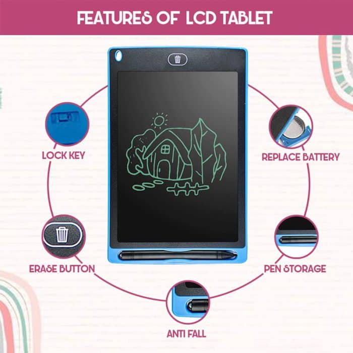 8.5 inch LCD Writing/Drawing Tablet Paperless – Toy-land-pk