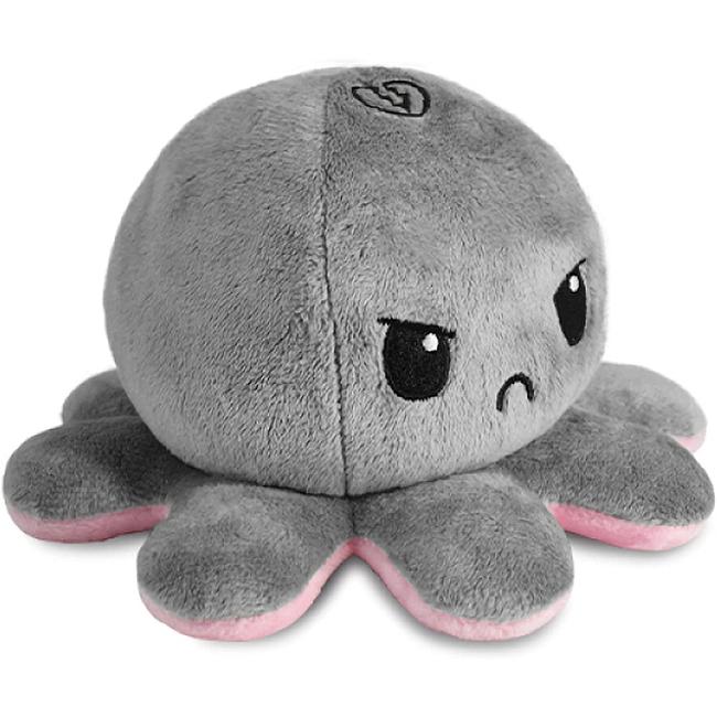 Reversible Octopus Plush Toy - Octoplushie Pillow Toy