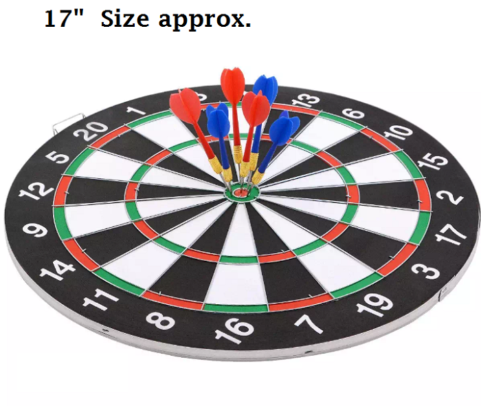 Magnetic Dart Board Game with 6 Darts Safe Dart Game Set Indoor Outdoor Games for Family Friends Kids